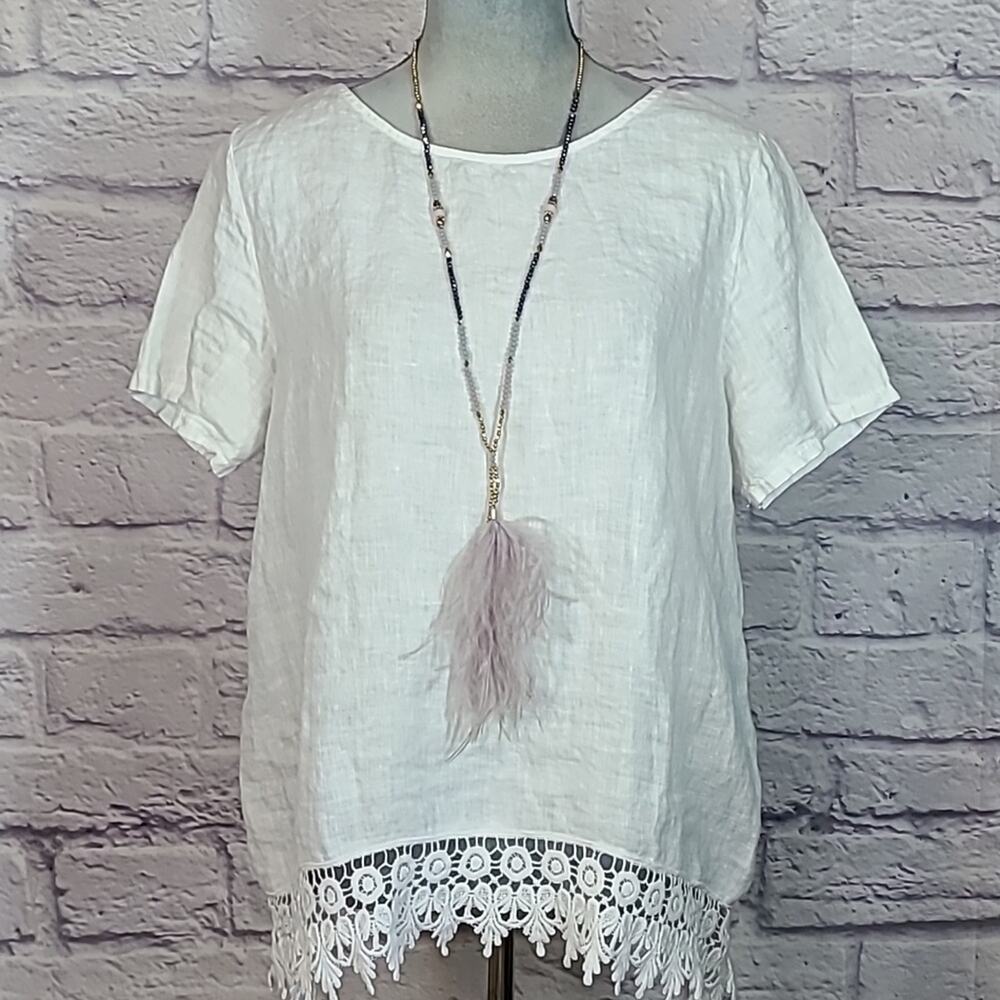 Terzo Millenio linen blouse